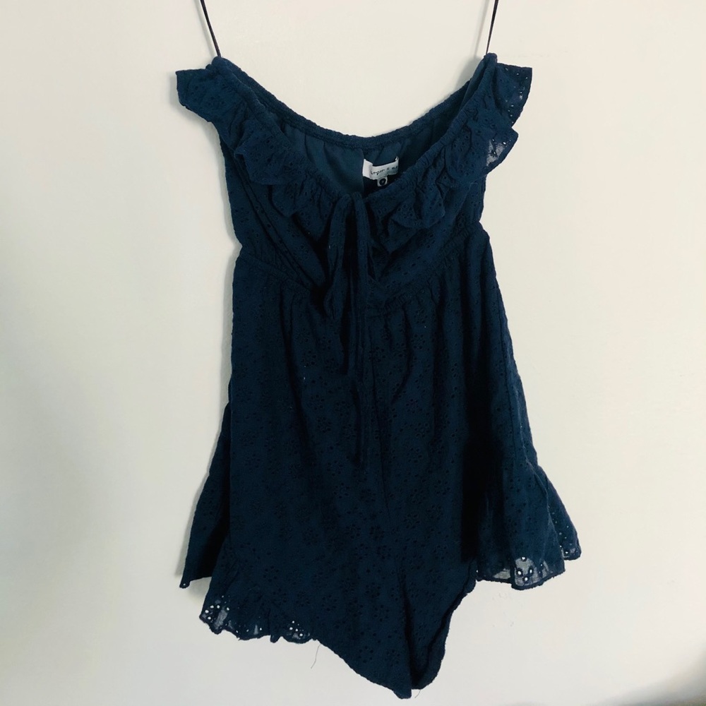 Dark Blue Romper